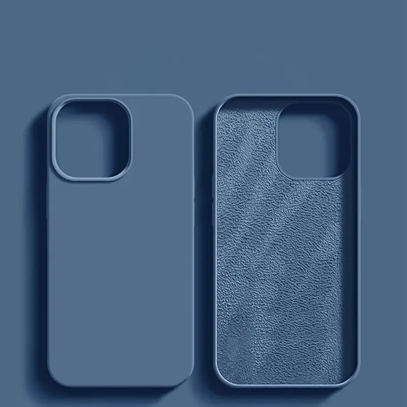 Luxury Liquid Silicone Anti-Fall Mobile Phone Case