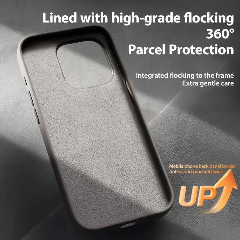 Luxury Liquid Silicone Anti-Fall Mobile Phone Case