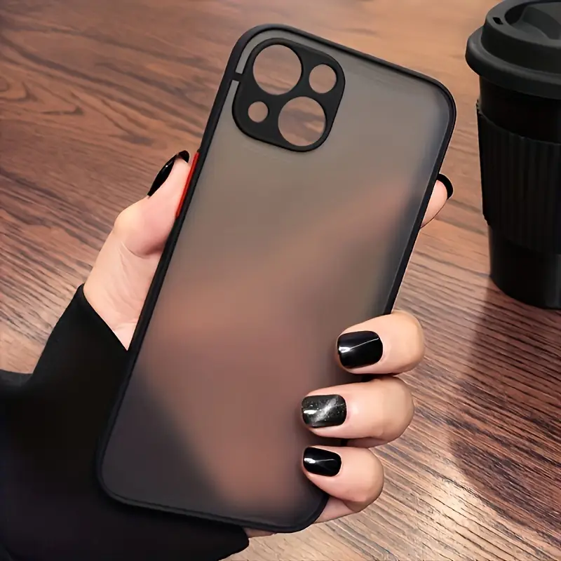Luxury Shockproof Armor Matte Bumper Phone Case for iPhone